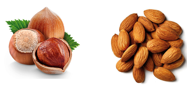 Фундук и миндаль