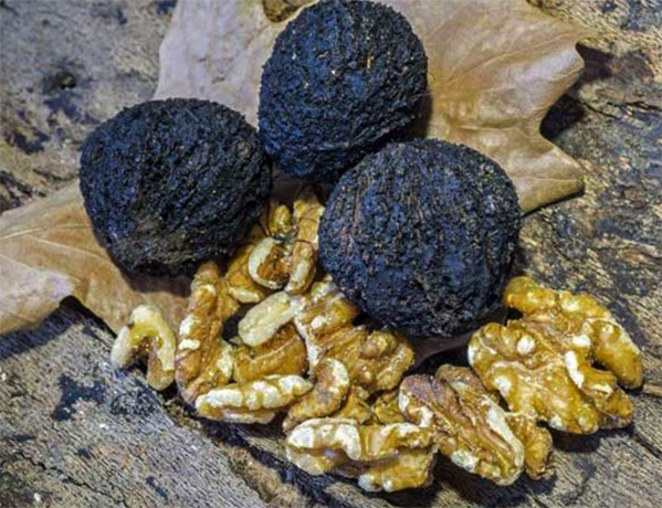 Черный орех и его содержимое