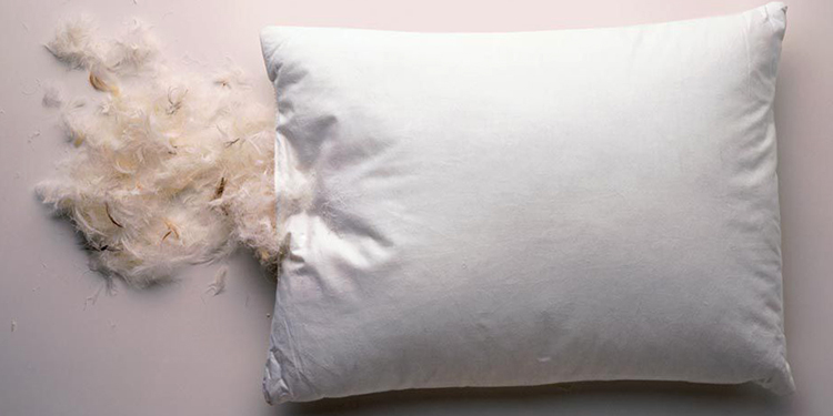 Перьевая подушка
