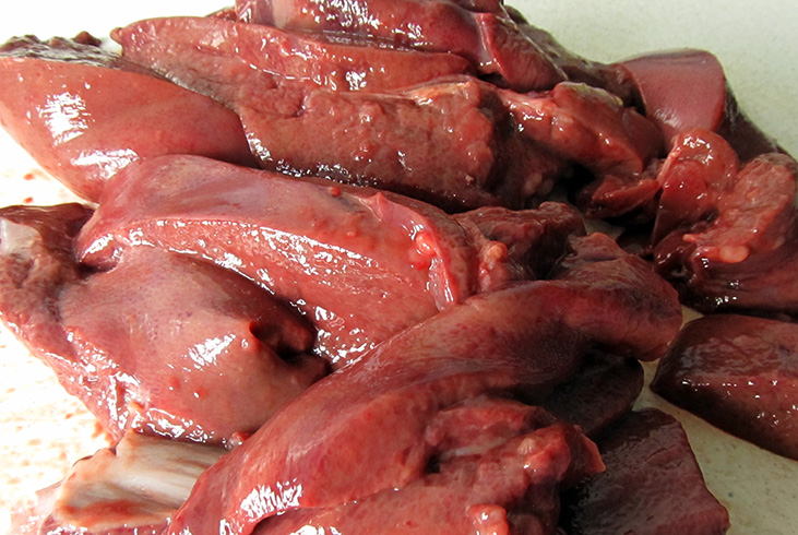 Свежая печень