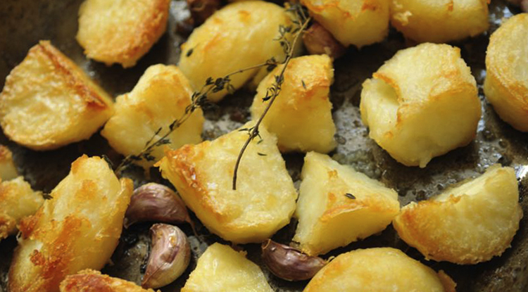 Приготовленная картошка