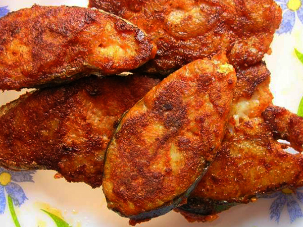 Приготовленная рыба