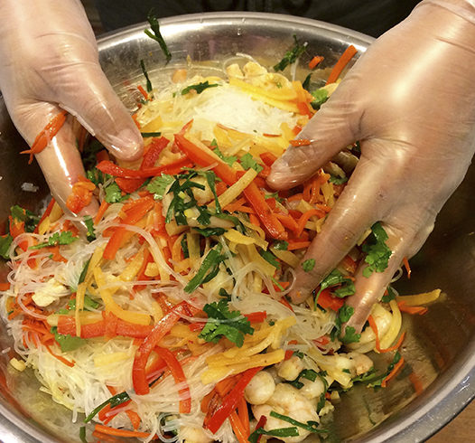 Приготовление фунчозы