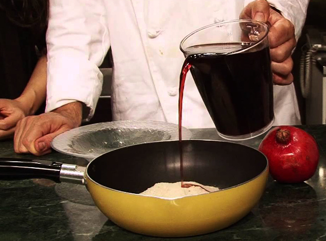 Приготовление гранатового соуса