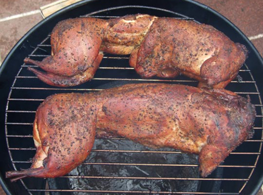 Приготовленный кролик