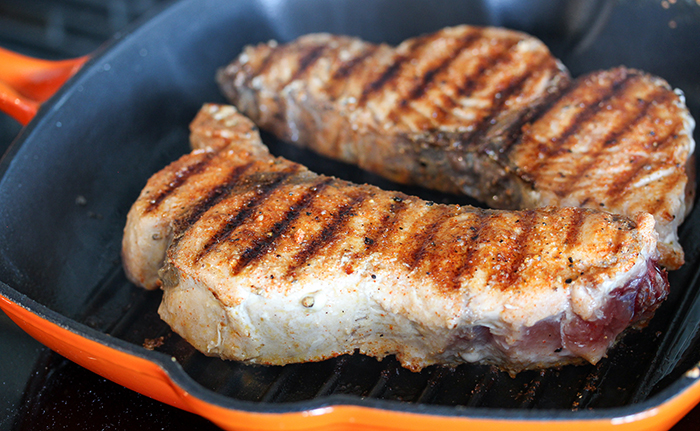 Приготовление рыбы марлин