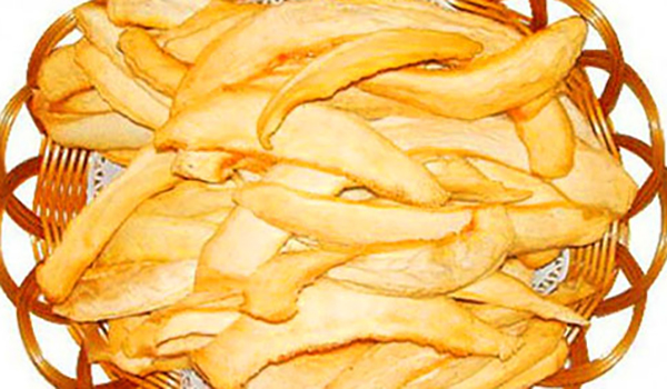 Приготовленная сушенная дыня