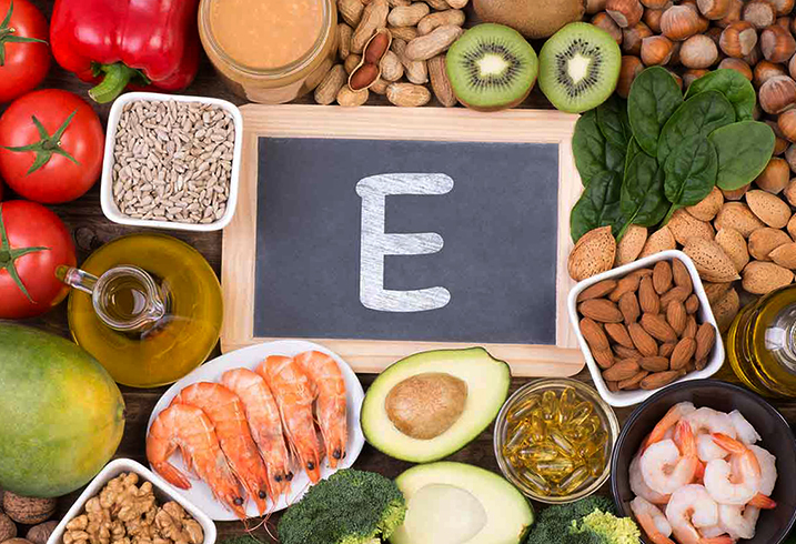 Продукты с витамином E