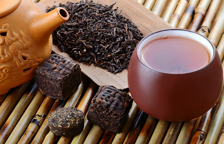 Как выглядит чай пуэр