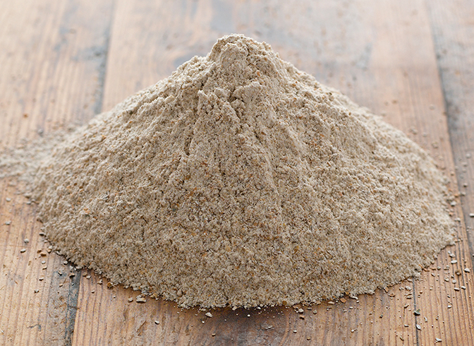 Сырая ржаная мука