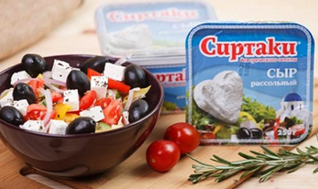 Салат из сыра