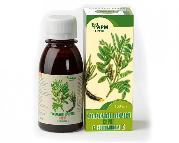 Сироп корня солодки