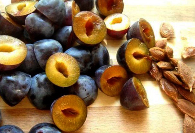 Слива и косточки