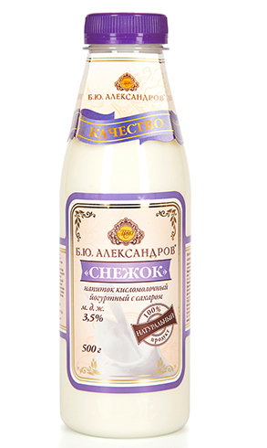 Бутылка с напитком