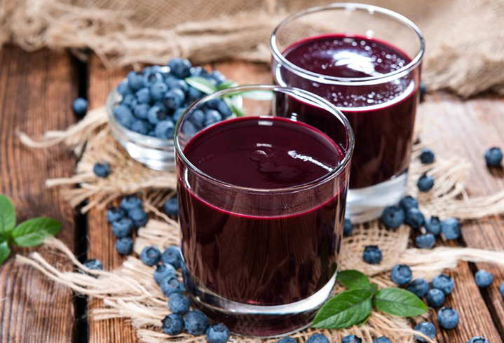 Сок из голубики