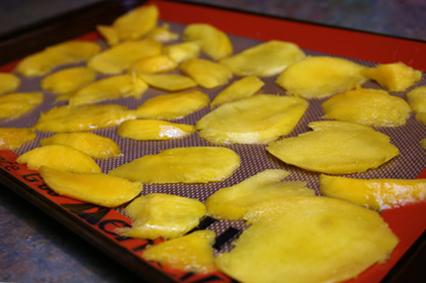 Создание сушеного манго