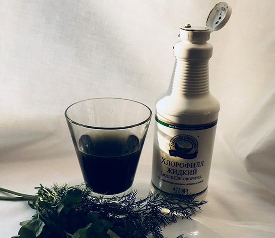Стакан хлорофила