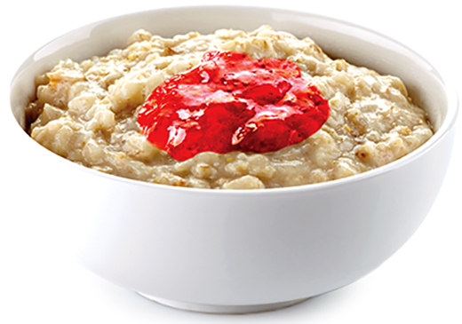 Свежая овсяная каша