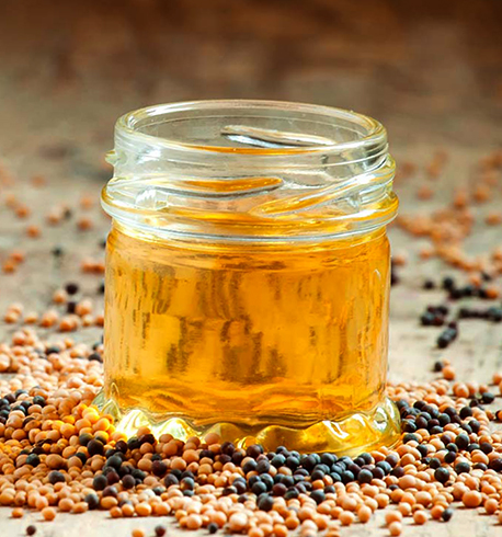 Свежее горчичное масло