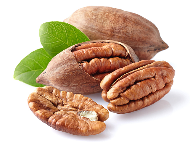 Свежие орехи Пекан