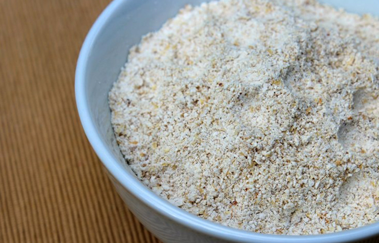 Свежее овсяное толокно