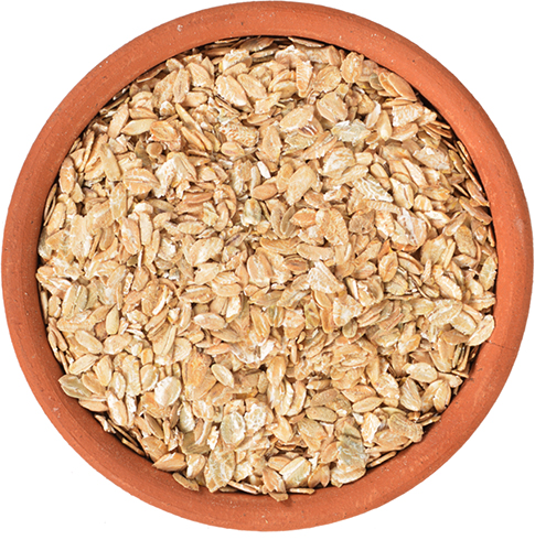 Тарелка с хлопьями