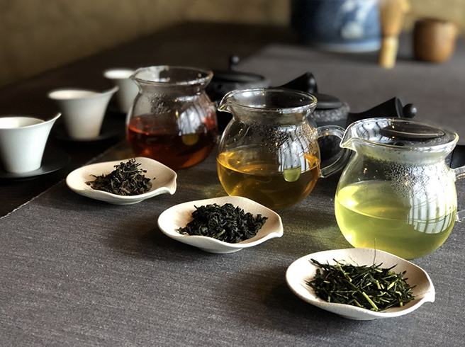 Несколько видов чая