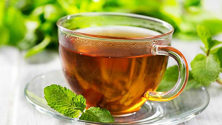 Чай с мятой