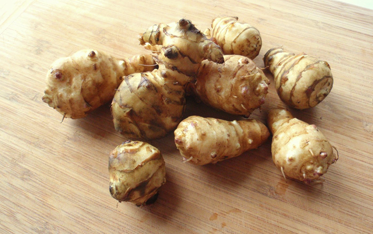 Топинамбур на столе