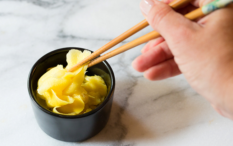 Употребление маринованного имбиря