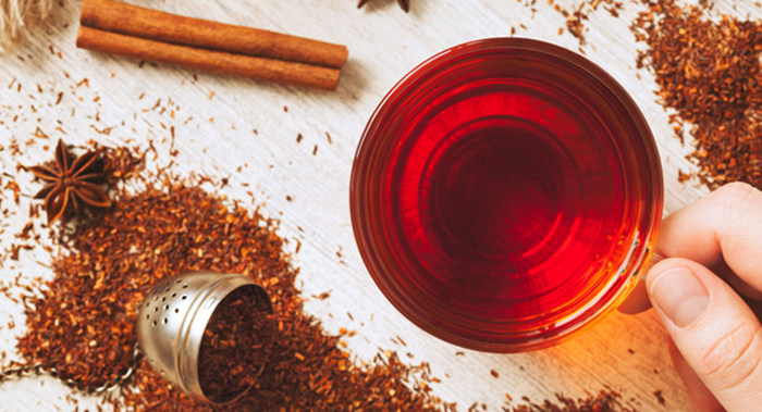 Употребление чая ройбуш