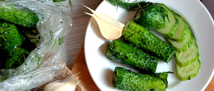 Употребление соленых огурцов