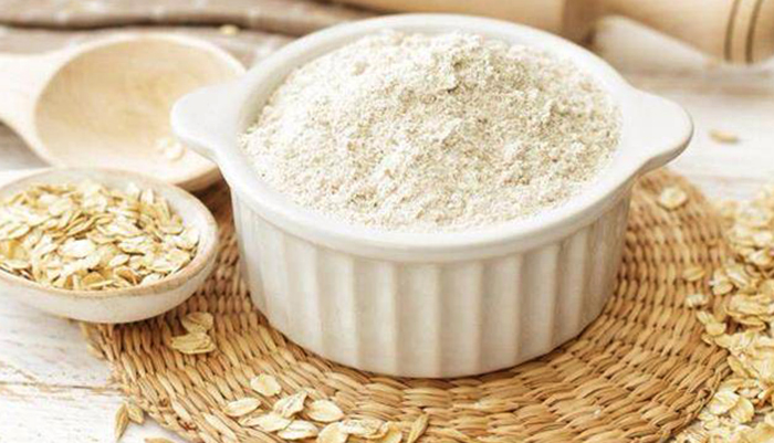 Вид овсяного толокна