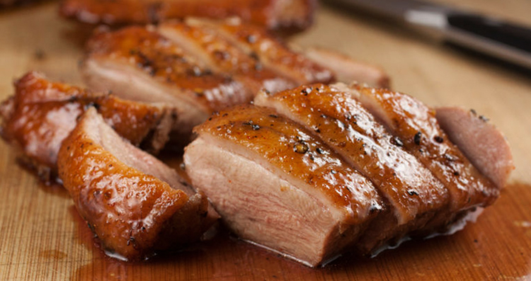 Вкусное мясо утки