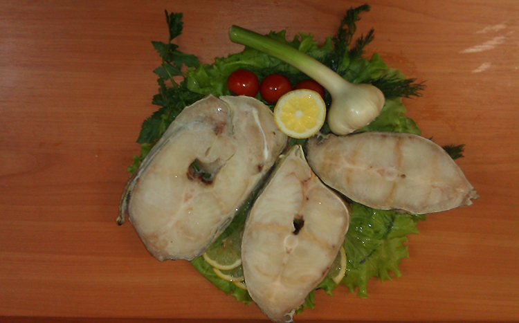 Замороженная зубатка