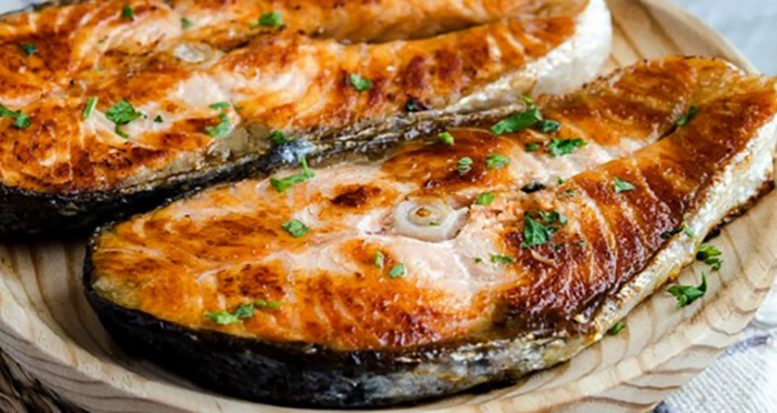 Жаренный карп