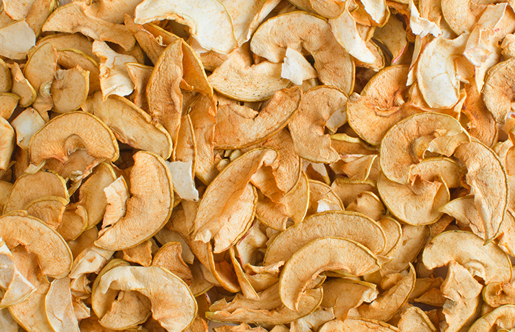 Засушенные яблоки