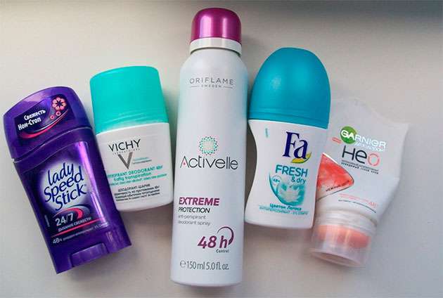 дезодоранты выбор