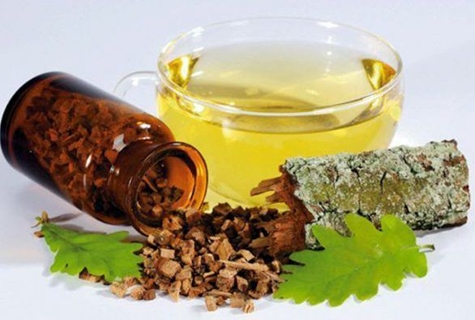 отвар из дуба