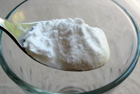 сода в ложке