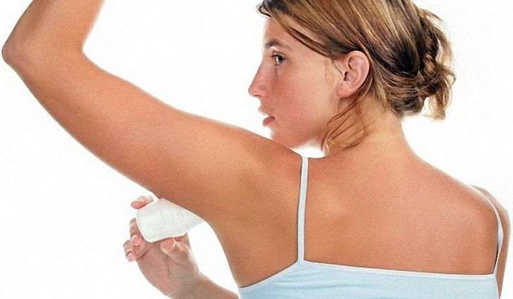 дезодоранты приминение