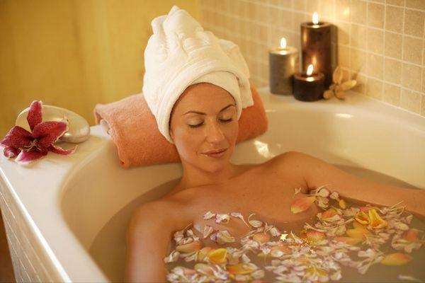 принятие ванны